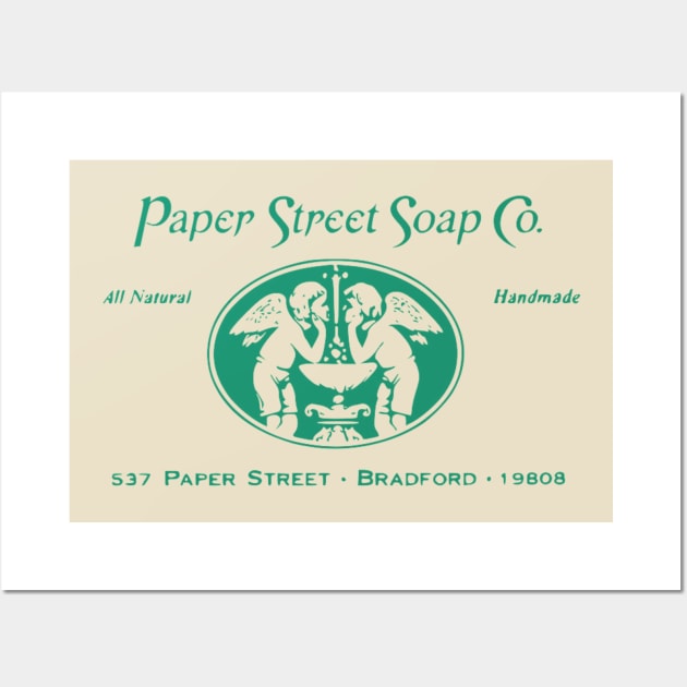 Paper Street Soap C0 Vintage 80s Wall Art by Notabo_a